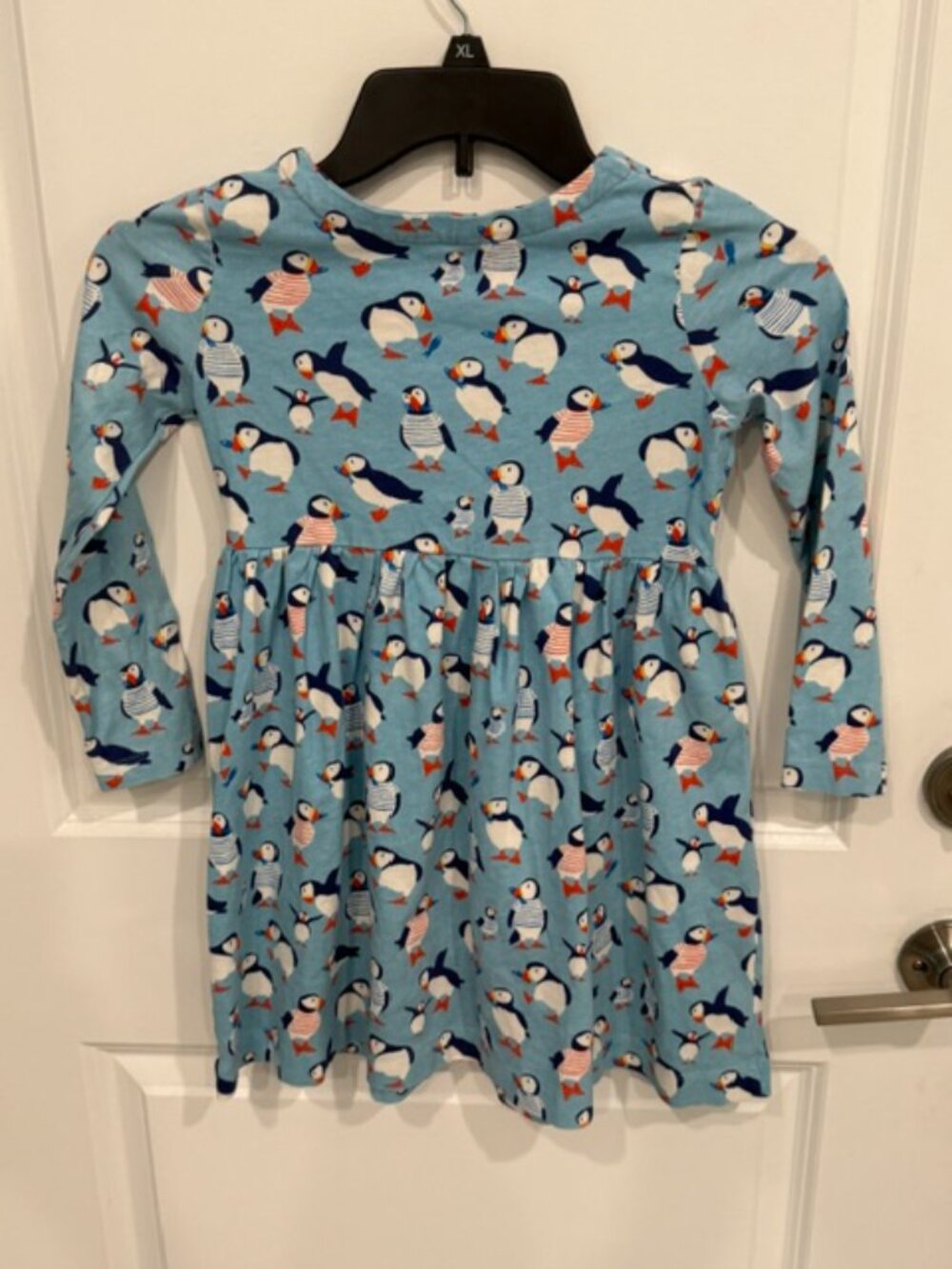 Mini Boden 6-7Y Puffin Long Sleeve Dress - Picture 2 of 3